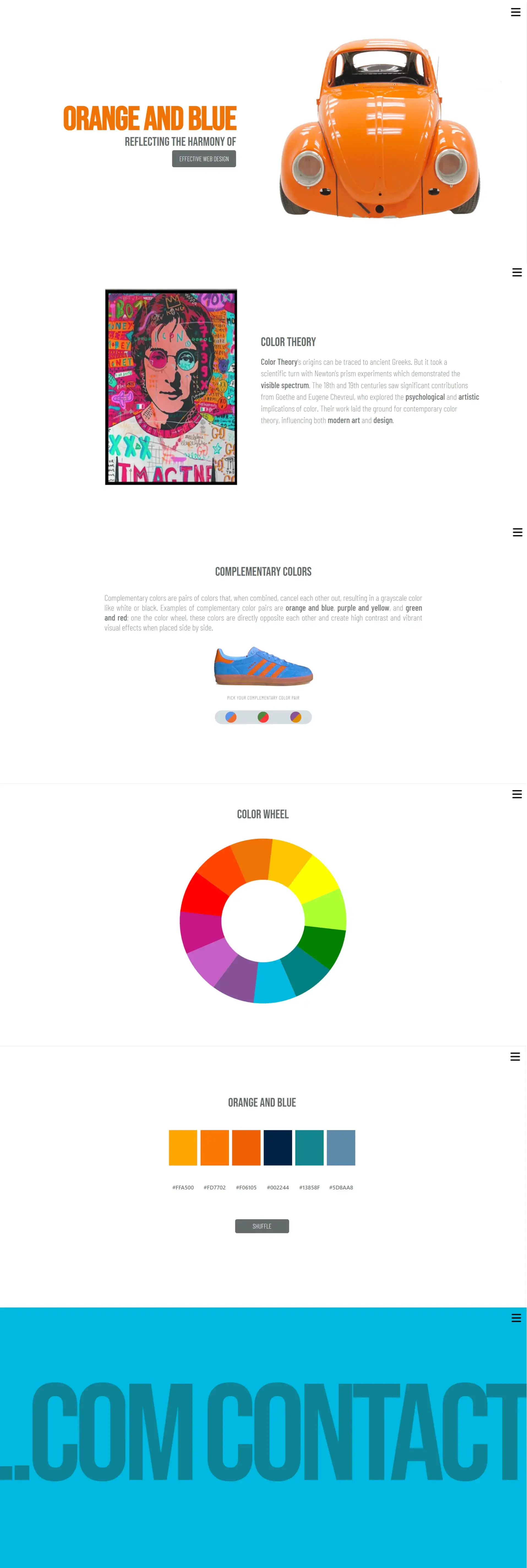 React Demo Webpage